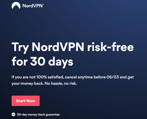 nordvpn 30 days free trial