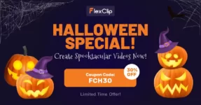 FlexClip Halloween Offer