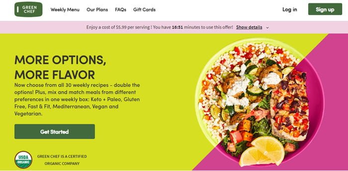Green Chef Coupon code