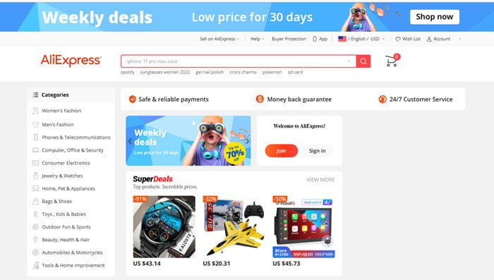 AliExpress Discount Coupons