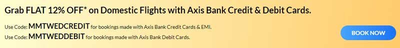 Makemytrip Axis Bank Offer