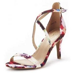 DREAM PAIRS Open toe heels