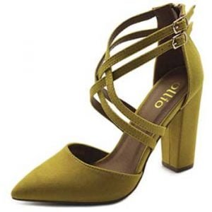 Ollio Ankle Strap Heels