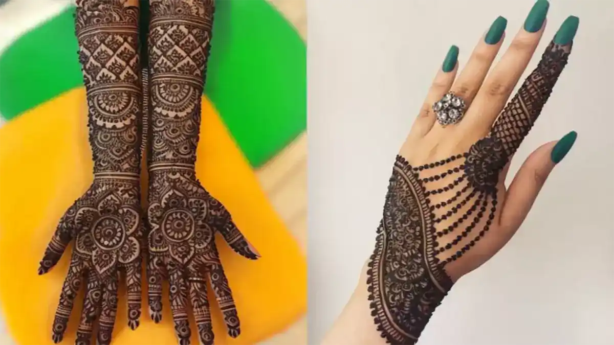 karwa chauth mehndi design