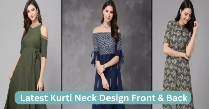 latest Kurti Neck Design Front