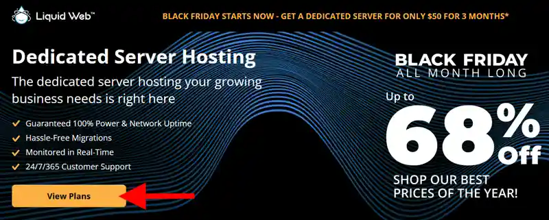 Liquid Web Black Friday Deals 2023: Up to 85% OFF for 3 months 4 liquidweb bf dedicated deal 2023