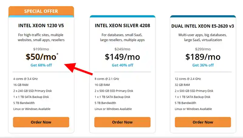 Liquid Web Black Friday Deals 2023: Up to 85% OFF for 3 months 5 liquidweb dedicated pricing bf 2023