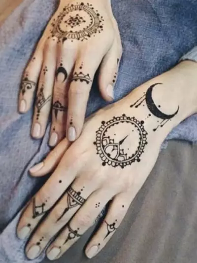 Bohemian Mehndi Design