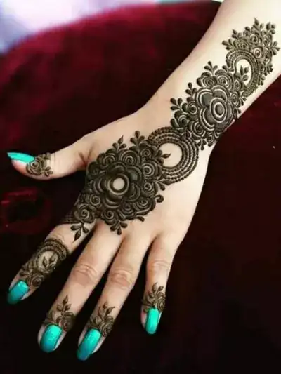 Designer Arabic Mehndi
