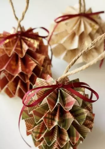 Craft Paper Ornaments