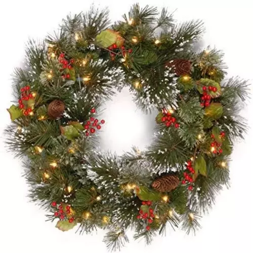 Decorate the Door with a Christmas Wreath