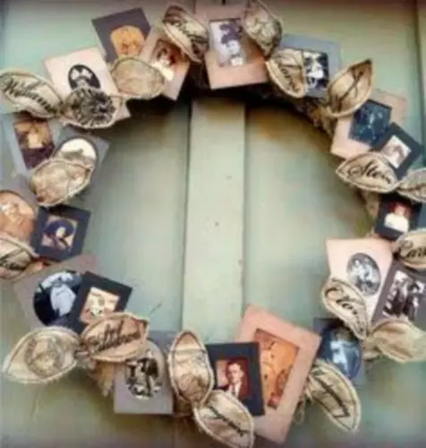 Make your own Photo Wreath