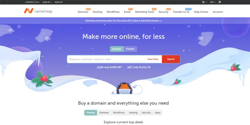 namecheap promo codes