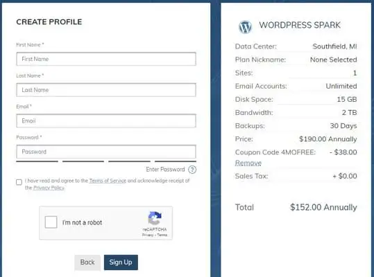 nexcess wordpress spark plan coupon code