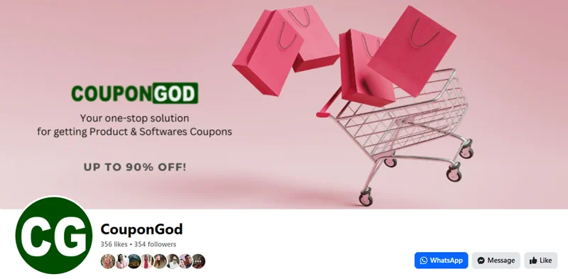About Us – Hemant Kumar & CouponGod: Blending Experience, Expertise, and Trust in Savings 3 coupongod facebook page
