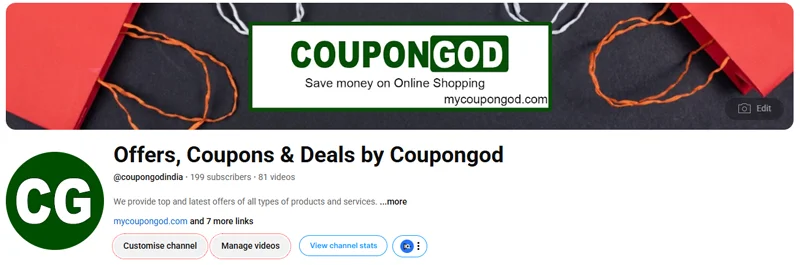 About Us – Hemant Kumar & CouponGod: Blending Experience, Expertise, and Trust in Savings 2 coupongod youtube channel