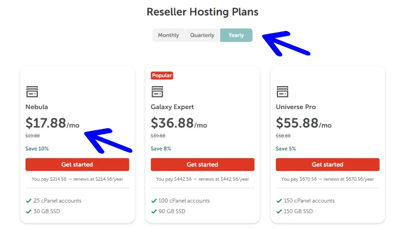 namecheap reseller hosting offer