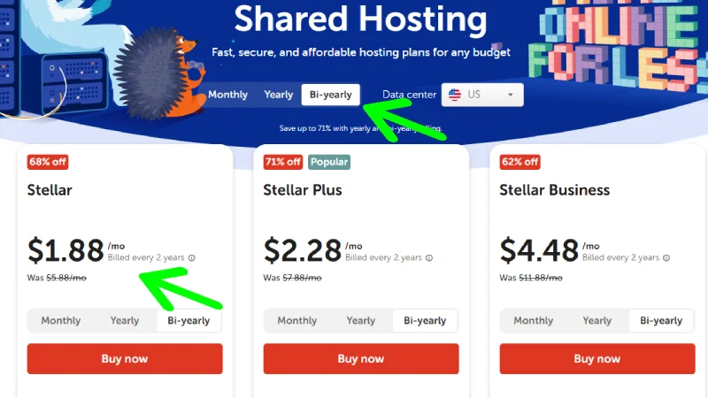 namecheap shared hosting promo code