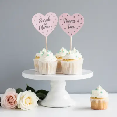 Xoxo valentine cup cake