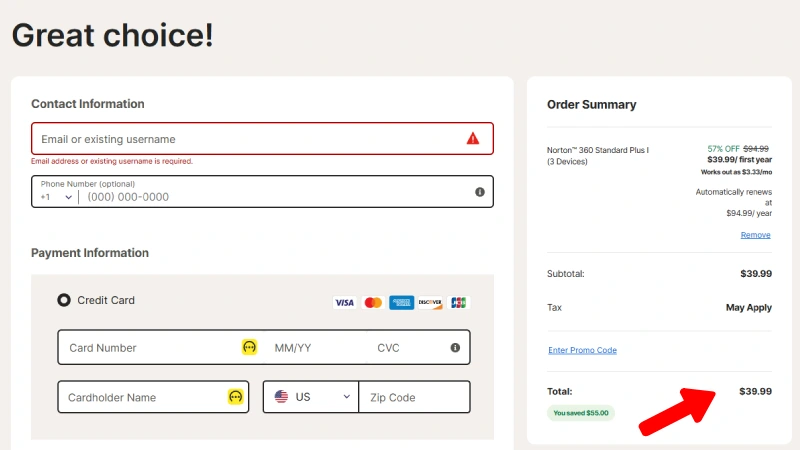 norton-checkout-promo-code-field