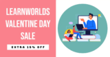 LearnWorlds Valentine Day Sale 2025: 15% Off on Pro, LC and above